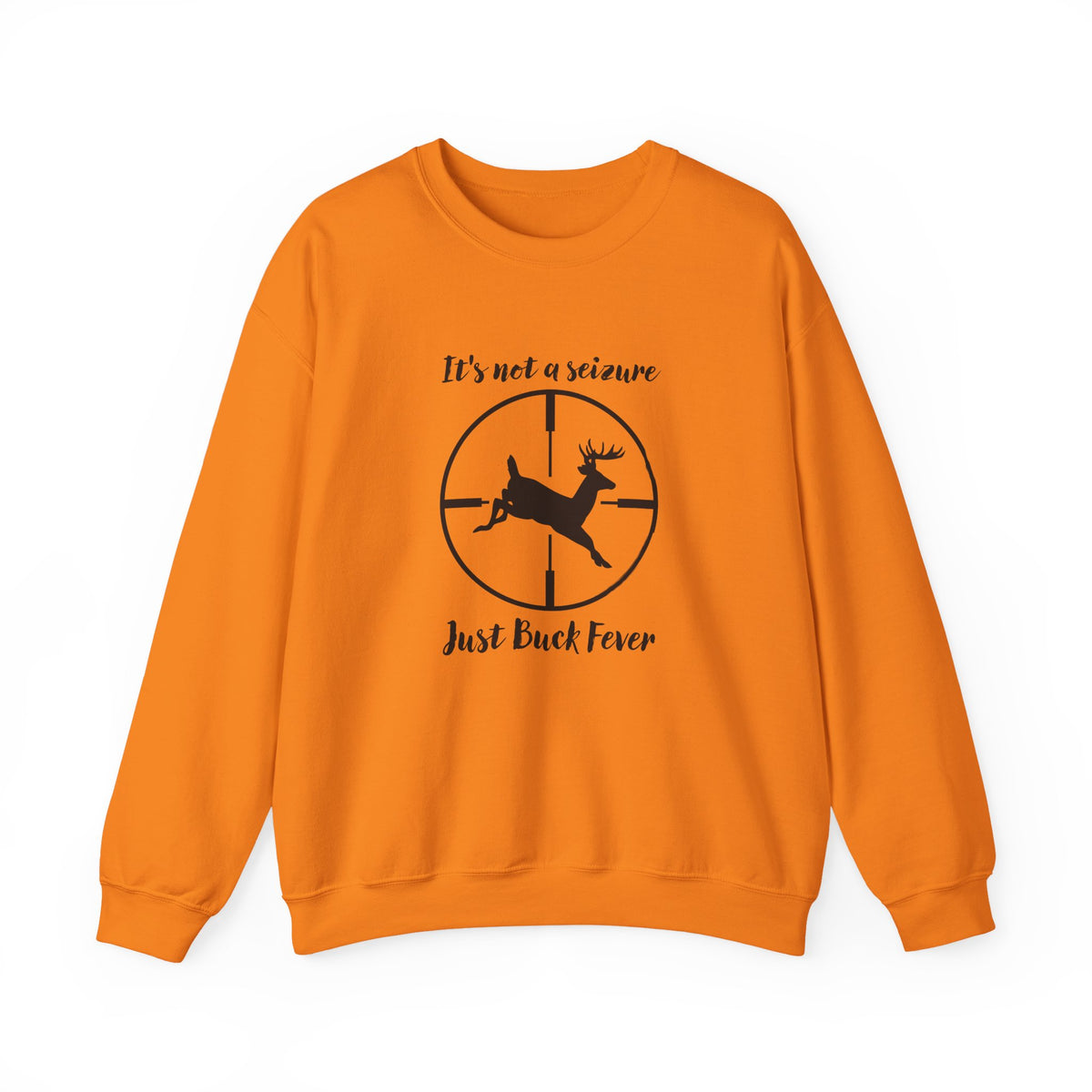 Buck Fever Leaping Buck Crewneck Sweatshirt
