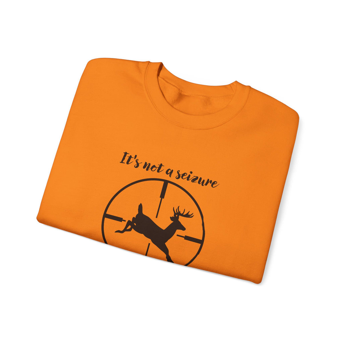 Buck Fever Leaping Buck Crewneck Sweatshirt