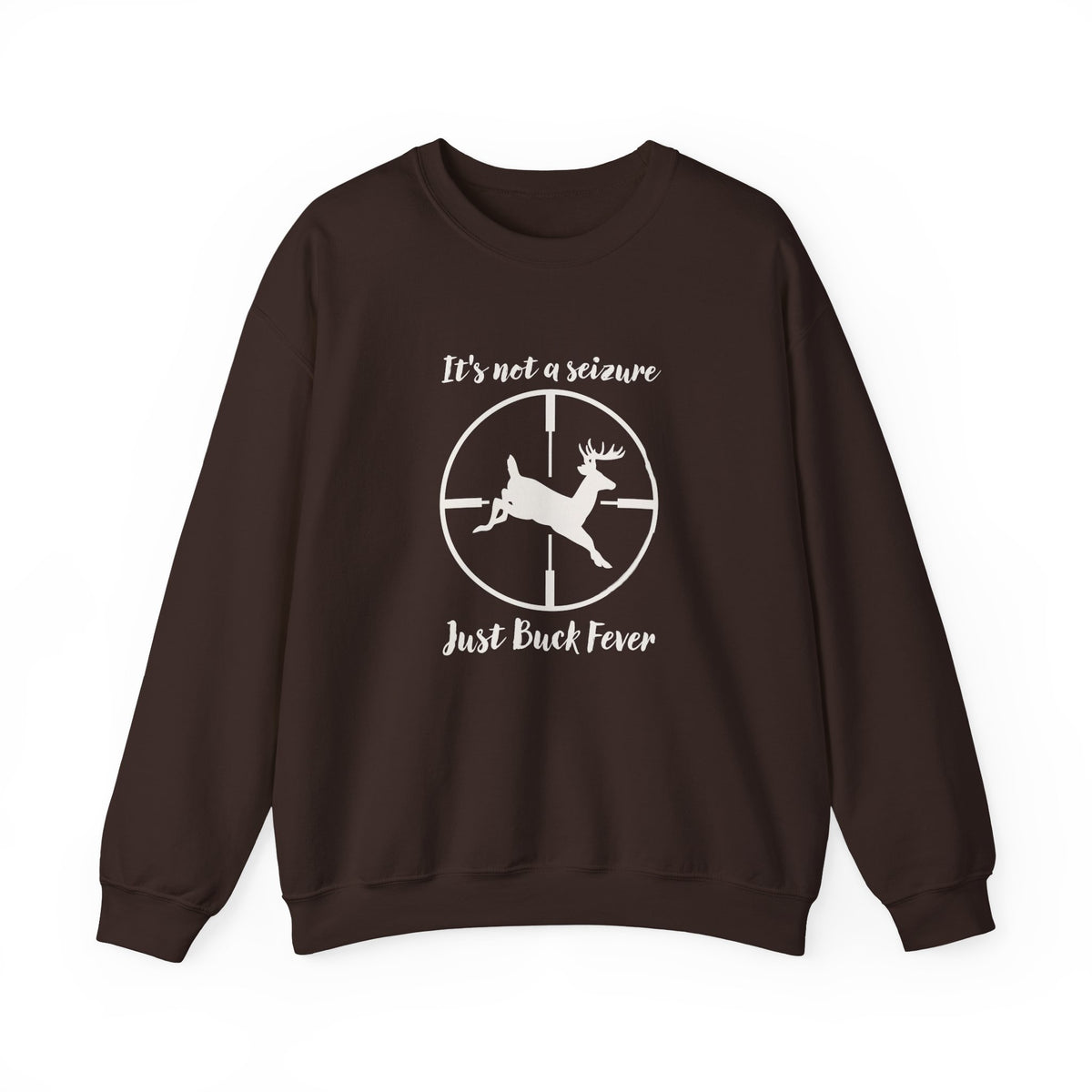 Buck Fever Leaping Buck Crewneck Sweatshirt