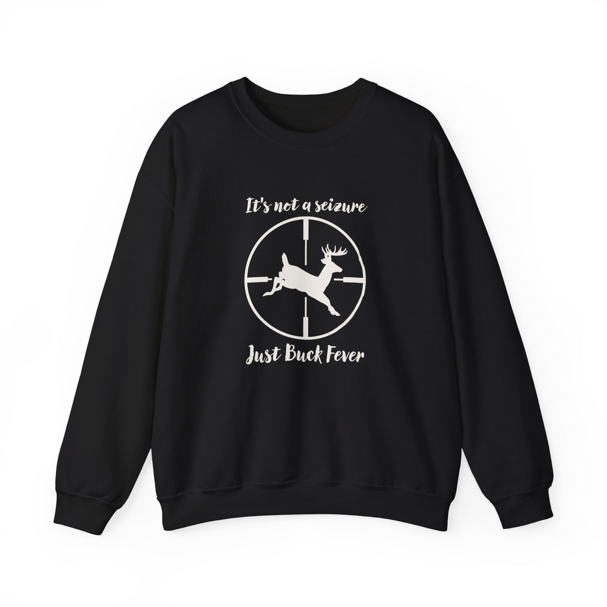 Buck Fever Leaping Buck Crewneck Sweatshirt