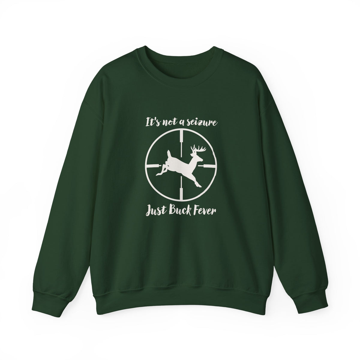 Buck Fever Leaping Buck Crewneck Sweatshirt