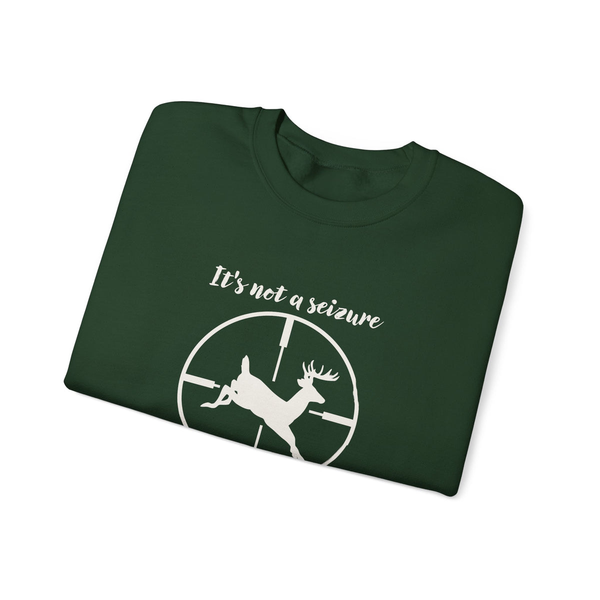 Buck Fever Leaping Buck Crewneck Sweatshirt