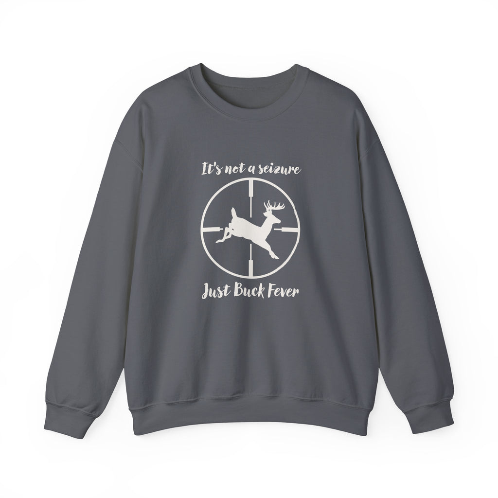 Buck Fever Leaping Buck Crewneck Sweatshirt