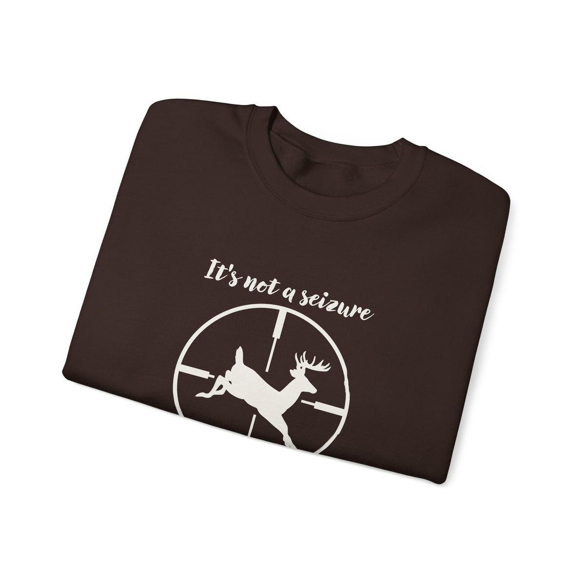 Buck Fever Leaping Buck Crewneck Sweatshirt