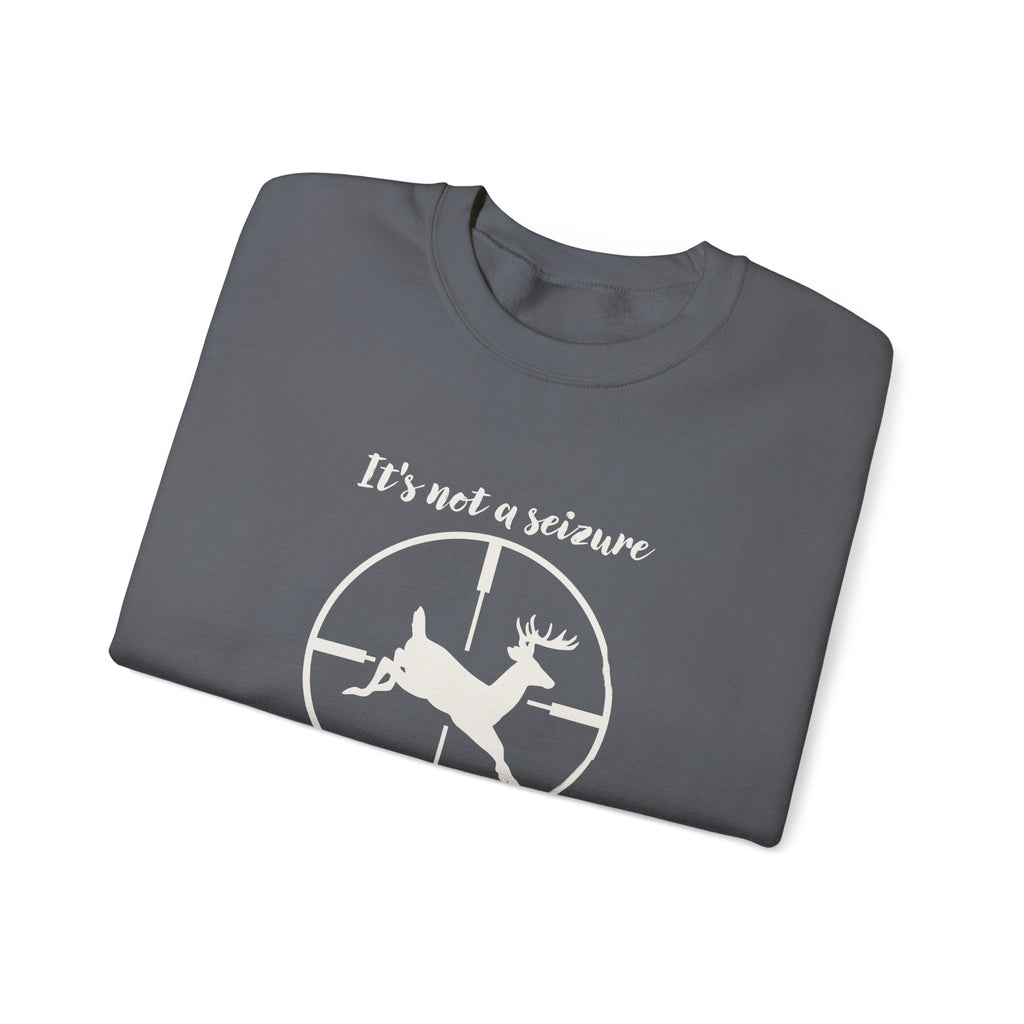 Buck Fever Leaping Buck Crewneck Sweatshirt