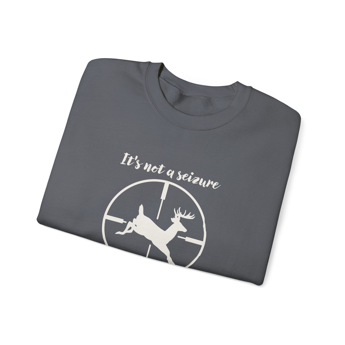Buck Fever Leaping Buck Crewneck Sweatshirt