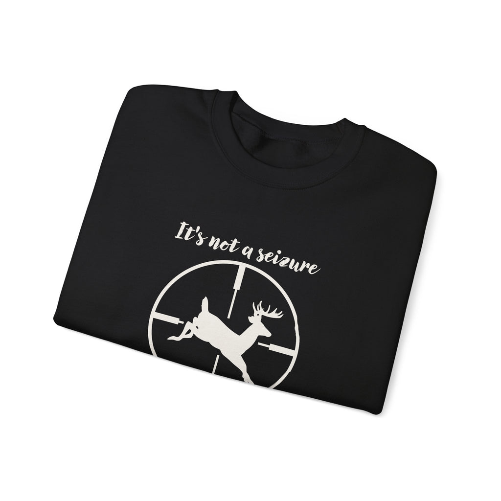 Buck Fever Leaping Buck Crewneck Sweatshirt